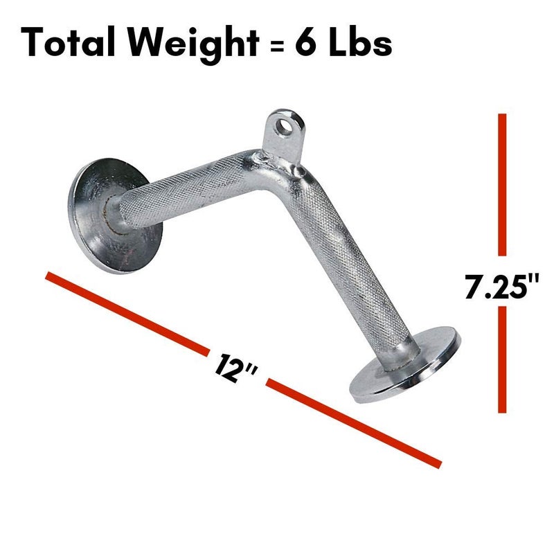 Body Solid Body-Solid Tools MB504 Triceps Pressdown Bar Attachment for Cable Machines, Triceps Pulldown - Image 4